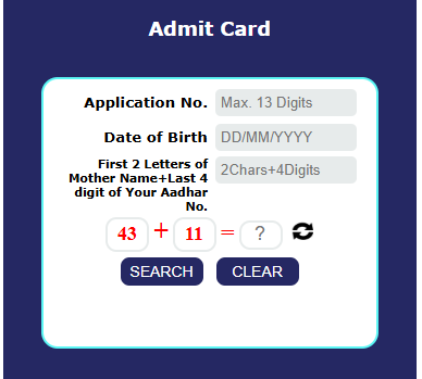 MP Police Constable Admit Card 2025 Download