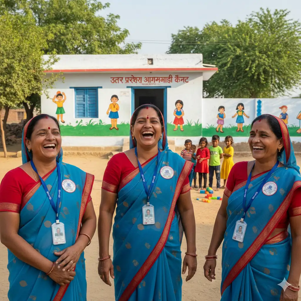 UP Anganwadi Bharti Merit List 2025 Pdf download