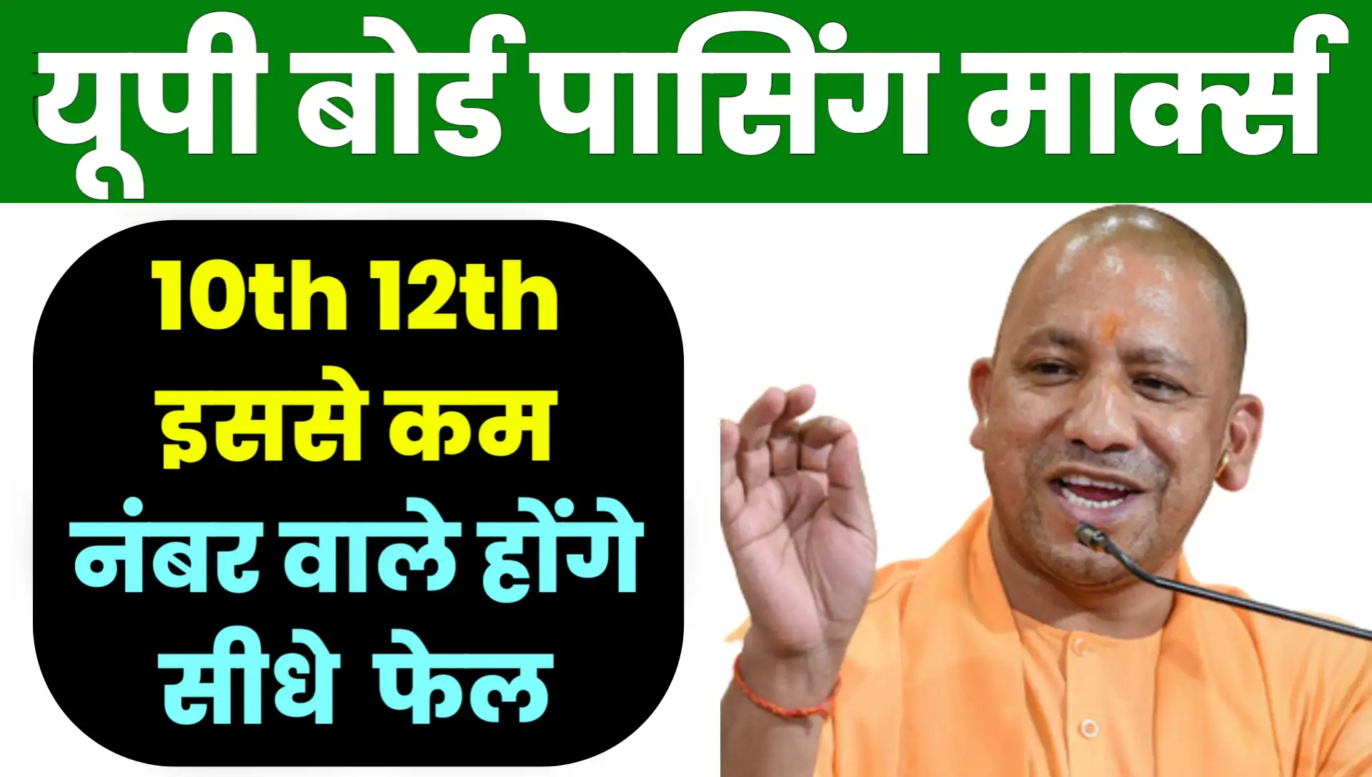 UP Board Passing Marks 2026 10th 12th