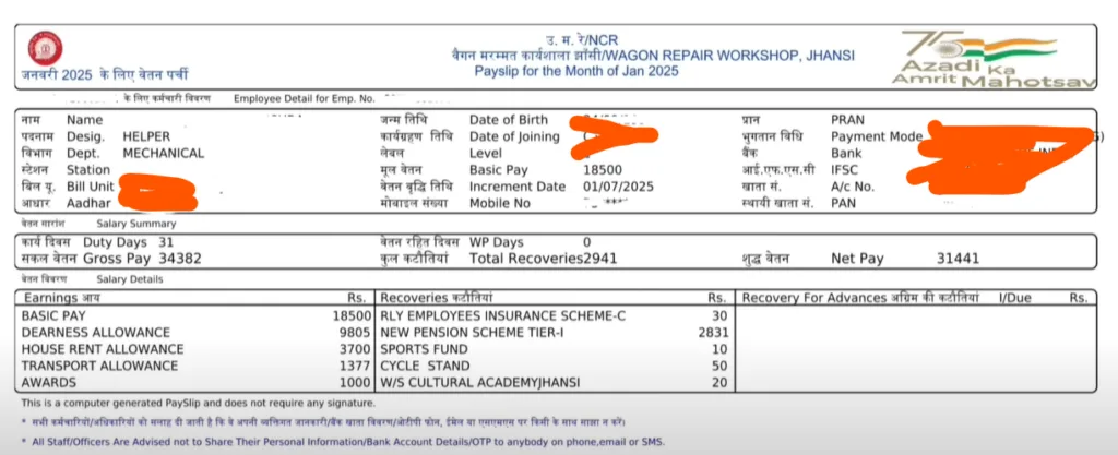 RRB Group D Salary Per Month