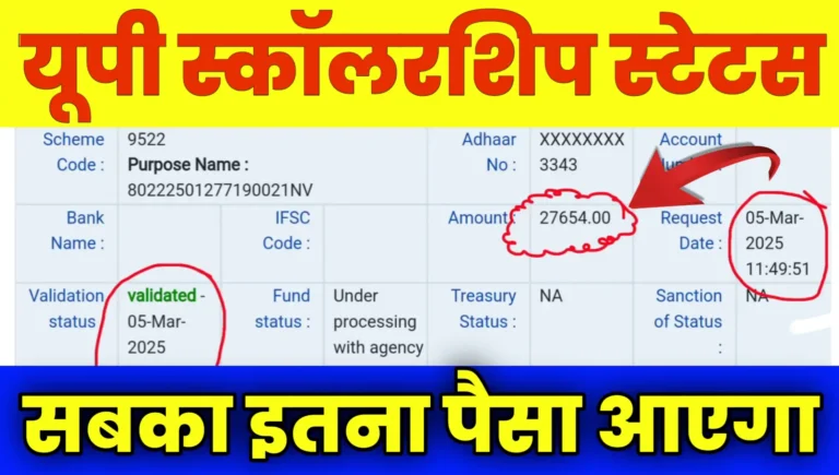 UP Scholarship Kab Tak Aayega 2025