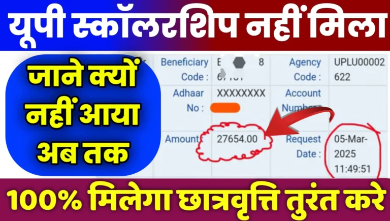 UP Scholarship Update 2025