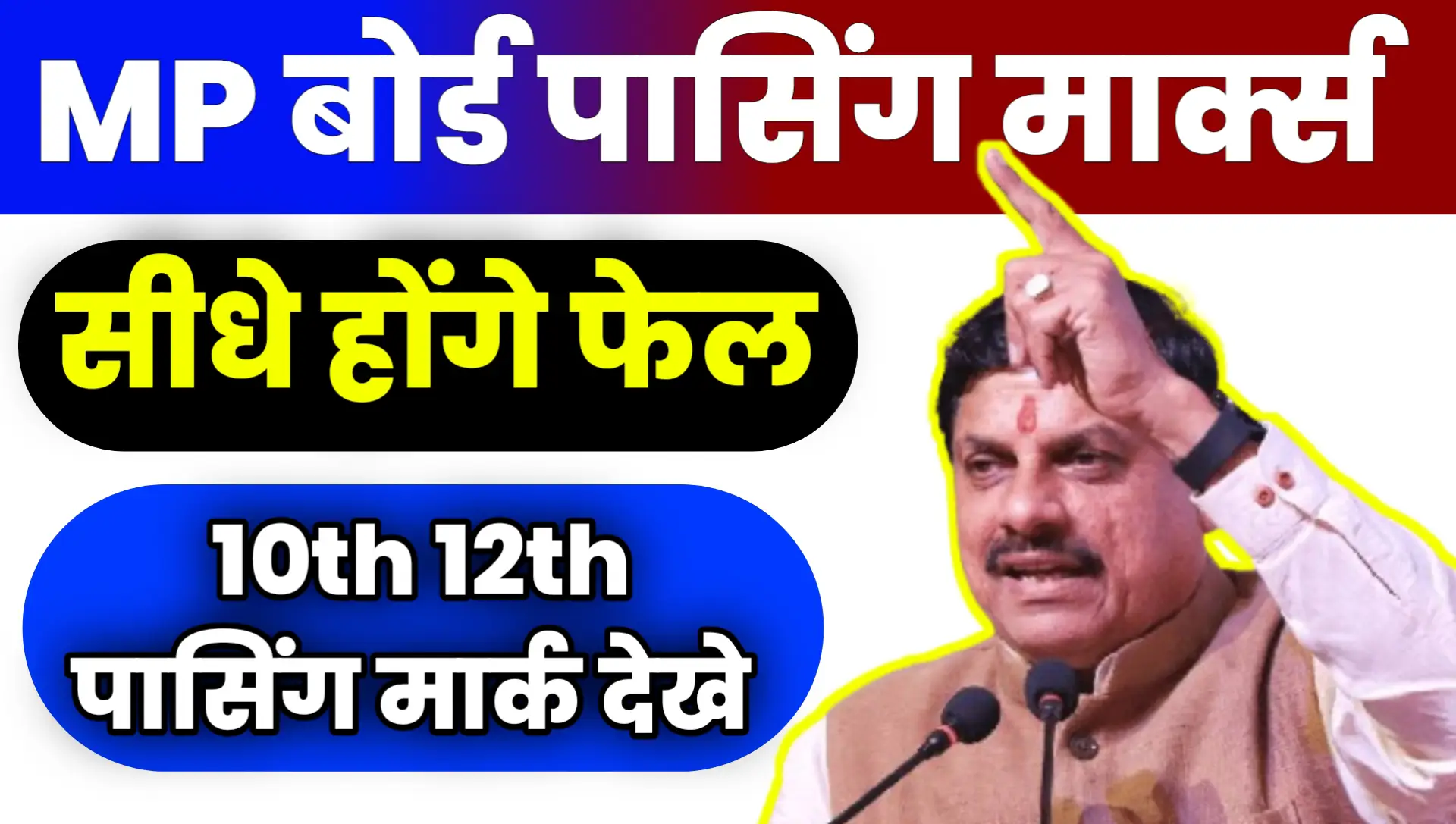 MP Board Passing Marks 10th 12th 2025