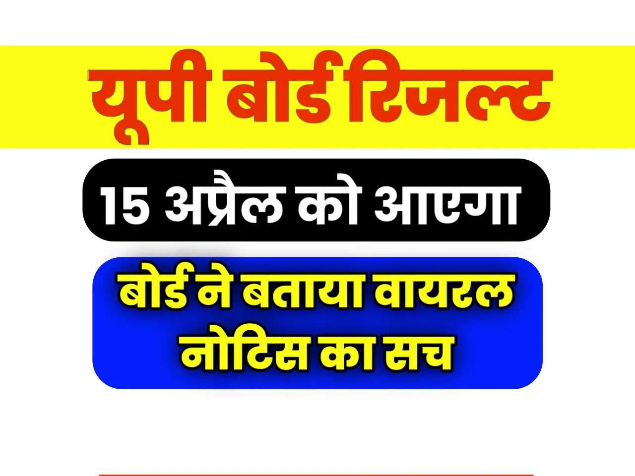 UP Board Result News