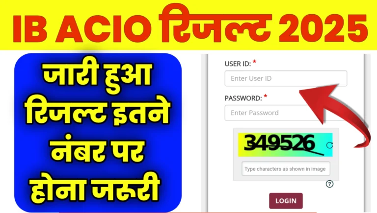 IB ACIO Executive result 2025 Check